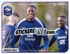 Sticker Ibrahima Konaté - Entrainement -  FFF Tournament Edition 2024
 n. 47 - Panini