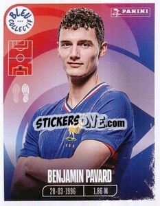 Sticker Benjamin Pavard - Portrait -  FFF Tournament Edition 2024
 n. 56 - Panini