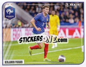 Sticker Benjamin Pavard - Action -  FFF Tournament Edition 2024
 n. 58 - Panini