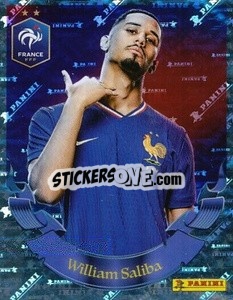 Sticker William Saliba -  FFF Tournament Edition 2024
 n. 59 - Panini