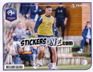 Sticker William Saliba - Entrainement -  FFF Tournament Edition 2024
 n. 60 - Panini
