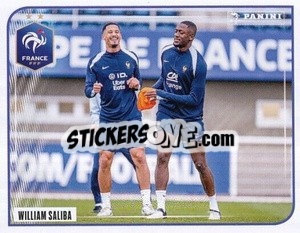 Sticker William Saliba - FFF -  FFF Tournament Edition 2024
 n. 63 - Panini