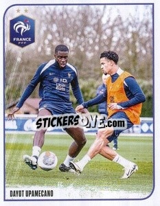 Sticker Dayot Upamecano - Entrainement -  FFF Tournament Edition 2024
 n. 65 - Panini