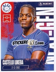 Sticker Castello Lukeba -  FFF Tournament Edition 2024
 n. 147 - Panini