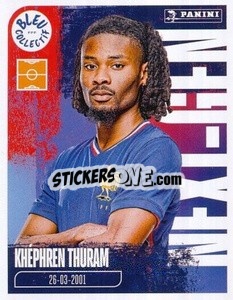 Sticker Khéphren Thuram -  FFF Tournament Edition 2024
 n. 150 - Panini