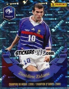 Sticker Zinedine Zidane -  FFF Tournament Edition 2024
 n. 158 - Panini