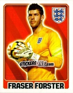 Cromo Fraser Forster - England 2014 n. 5 - Topps
