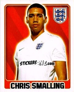 Sticker Chris Smalling - England 2014 n. 11 - Topps
