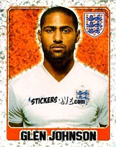 Sticker Glen Johnson - England 2014 n. 12 - Topps