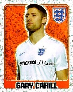Sticker Gary Cahill - England 2014 - Topps