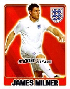 Sticker James Milner - England 2014 - Topps