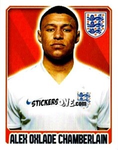 Sticker Alex Oxlade-Chamberlain - England 2014 - Topps