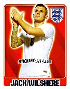 Sticker Jack Wilshere - England 2014 n. 22 - Topps