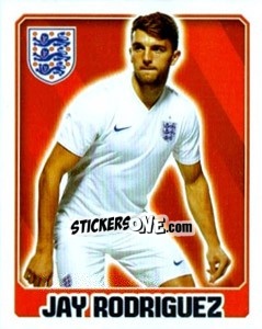 Sticker Jay Rodriguez - England 2014 n. 30 - Topps