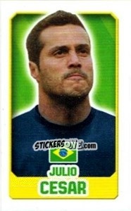 Sticker Júlio César - England 2014 n. 35 - Topps