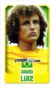 Sticker David Luiz - England 2014 - Topps