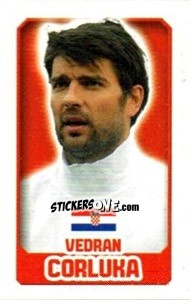 Sticker Vedran Corluka - England 2014 - Topps