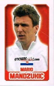 Sticker Mario Mandžukic - England 2014 - Topps
