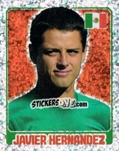 Sticker Javier Hernandez - England 2014 - Topps