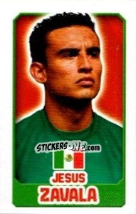 Sticker Jesus Zavala - England 2014 - Topps