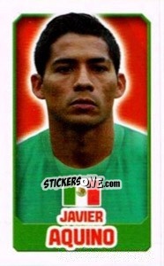 Sticker Javier Aquino - England 2014 n. 64 - Topps