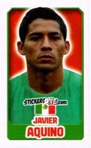 Sticker Javier Aquino - England 2014 - Topps