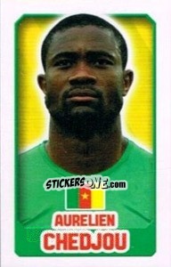 Sticker Aurelien Chedjou - England 2014 n. 69 - Topps