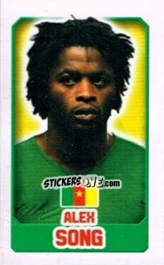 Sticker Alex Song - England 2014 n. 73 - Topps