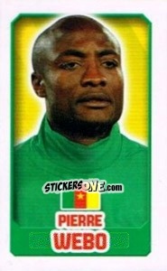 Sticker Pierre Webó - England 2014 n. 77 - Topps