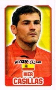Sticker Iker Casillas - England 2014 - Topps