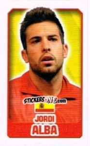 Sticker Jordi Alba - England 2014 n. 81 - Topps