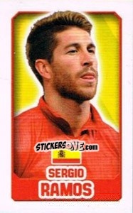 Sticker Sergio Ramos - England 2014 n. 82 - Topps
