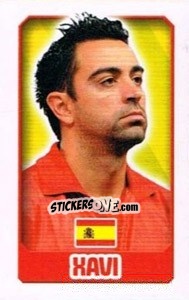 Sticker Xavi Hernández - England 2014 n. 84 - Topps