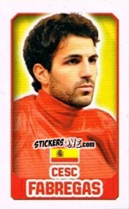 Sticker Cesc Fábregas - England 2014 n. 85 - Topps