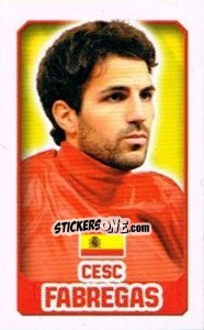 Cromo Cesc Fábregas - England 2014 - Topps