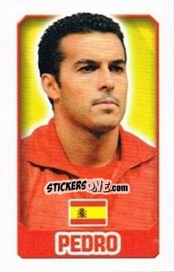 Sticker Pedro Rodriguez - England 2014 n. 87 - Topps