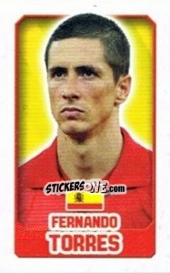 Sticker Fernando Torres - England 2014 n. 88 - Topps