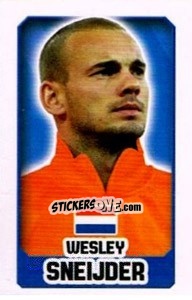 Sticker Wesley Sneijder - England 2014 - Topps