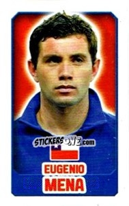 Sticker Eugenio Mena - England 2014 n. 102 - Topps