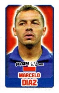 Sticker Marcelo Diaz - England 2014 n. 106 - Topps