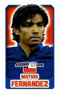 Sticker Matías Fernández - England 2014 - Topps