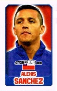 Figurina Alexis Sánchez - England 2014 - Topps