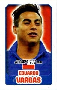 Sticker Eduardo Vargas - England 2014 - Topps