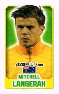 Sticker Mitchell Langerak - England 2014 n. 112 - Topps