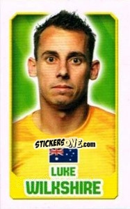 Sticker Luke Wilkshire - England 2014 n. 114 - Topps
