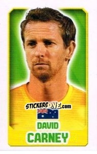 Sticker David Carney - England 2014 n. 115 - Topps
