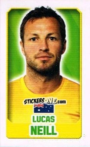 Sticker Lucas Neill - England 2014 n. 116 - Topps