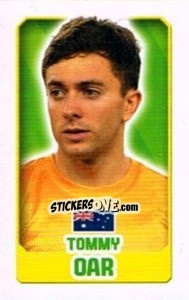 Sticker Tommy Oar - England 2014 n. 118 - Topps