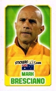 Sticker Mark Bresciano - England 2014 - Topps