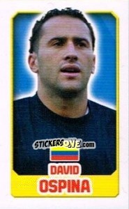Sticker David Ospina - England 2014 n. 123 - Topps